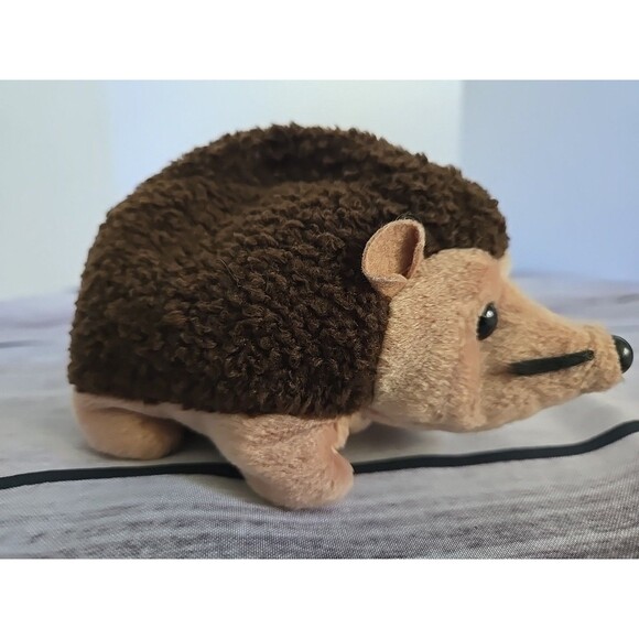 Vintage 1998 Ty Beanie Baby Prickles Hedgehog Plush Brown Tan Stuffed Animal Toy - Picture 5 of 8
